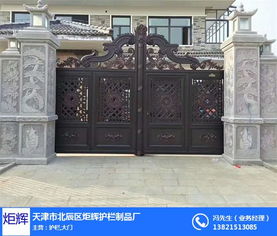打造非凡門面，首選河西鋁藝大門——炬輝護欄品質保障