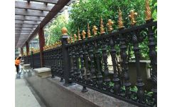 甘肅揚光金屬制品供應專業(yè)鋁藝圍欄 甘肅鋁藝高檔別墅大門